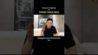 Dining Table Lighting Tips: How to Choose the Perfect Restaurant Light #light #lightingtips