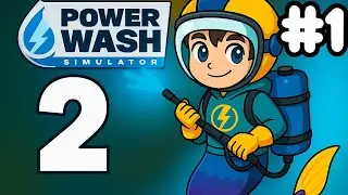 Power Wash Simulator 2 |  Full Gameplay Walkthrough Part 1 | PS5 (4K 60FPS)