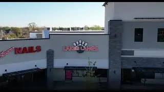 Lakes Lanes Drone Footage in The Colony TX