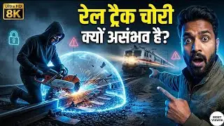 रेल की पटरी चोरी क्यों नहीं होती? | Indian Railway Truth 😮 #indianrailways #railwayengineering 