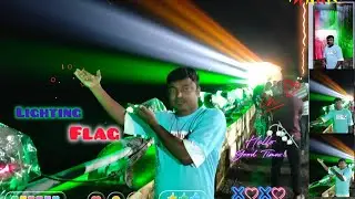 Dam Par Lighting flag Colour of India with sanguem 