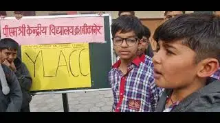 Youth- Led  Action On Climate Change### AWARENESS  TALK  ACTIVITY  @ (PM SHRI K.V.NO. 01, BIKANER)