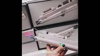 Mesotherapy Liquid Injector Derma Pen Electric Microneedle Pen DP14 - DermaRollingSystem.com
