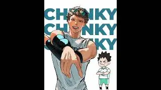 I like em chunky chunky chunky... #haikyuu #animation #trend #fyp