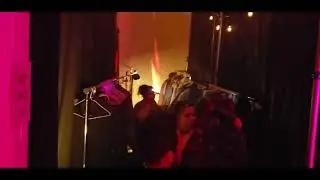 Dancing at alienInFlux NYE 2020 with Gaudi