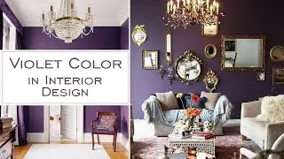 Purple Interior Design Ideas. Color Inspiration for Home Decor