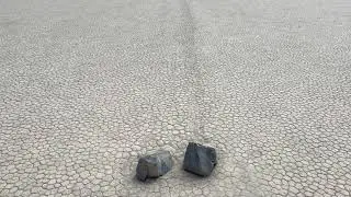The Racing Rocks at Death Valley