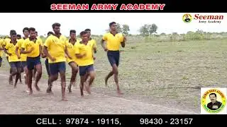 Commando Academy Indian Army 1600 Meter Running Practice Seeman Army Academy Coaching Centre Madurai