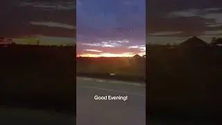 Good evening! #evening #night #driving #disco #sunset #sun #saopaulo #houston #funny #fun