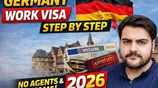 Germany Work Visa Step by Step Process 🇩🇪 | Complete Guide for Indians (2026)
