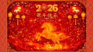 Chinese Lunar New Year 2026 Ambience 🧧 Fire Horse Lanterns & Festive Glow