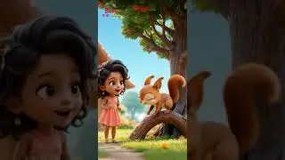 ఉడుత, ఉడుత, వచ్చి పరిగెత్తు - Little Squirrel Song | Telugu Rhymes for Kids | Galatta Kids | Shorts