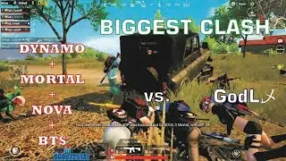 GodL vs Hydra & Soul | Insane Clash | YouTuber's Tournament | PUBG Mobile