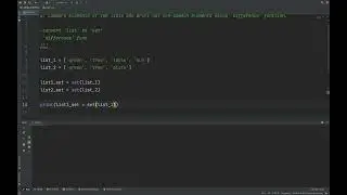 Python-Compare elements of 2 lists and print out non-common elements using 'difference' function.