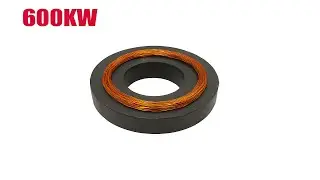 Free Energy Generator From Big Magnet With copper Wire At Home