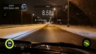 Разгон 0-100 Niva Urban 2018 Garett 17 turbo 0,5 bar