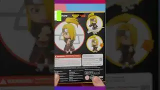 Nendoroid Deidara 148 #shorts  #nendoroid #animefigure #unboxing