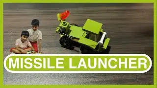 How to Build a Mini LEGO Missile Launcher| Step-by-Step LEGO Military Vehicle