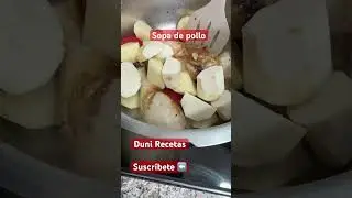 Sopa de pollo con mazorcas de ma&iacute;z #dunirecetas #food #emprender