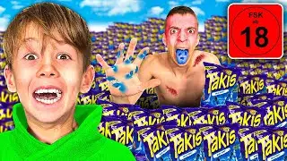 KLEINER JUNGE will dass ich 24 STUNDEN nur TAKIS esse! 🤮