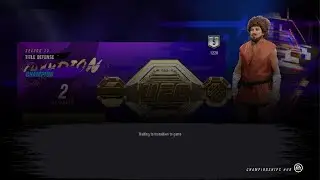 EA SPORTS UFC 4 Fast Counter submit ranked title defense