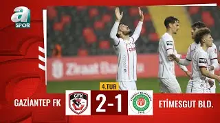 Gaziantep FK 2-1 Etimesgut Belediyespor (Ziraat Türkiye Kupası 4.Tur Maçı) / A Spor / 07.12.2023