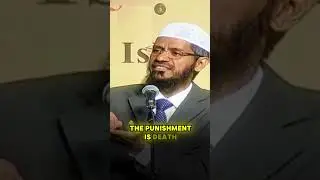 For death, the punishment is death #drzakirnaik #islam #punishment