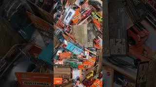 Checking a Matchbox Dumpbin! Diecast Hunting in Europe