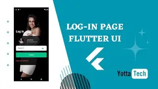 Flutter Login Page | Log-in page | Flutter UI