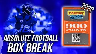 2021 Absolute Football Hobby Box Break - My Best Hit was .... Points!?