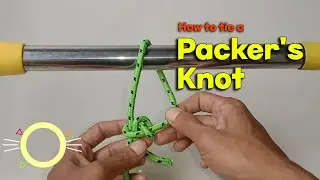How to tie a packer's knot