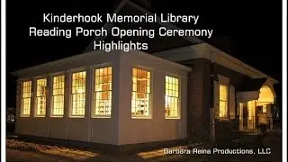 Kinderhook Memorial Library Opens Reading Porch