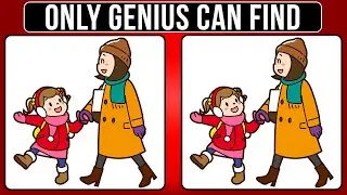 ONLY GENIUS CAN FIND!! | Find 3 Differences