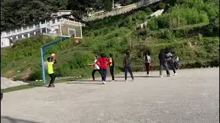 basketball प्रेक्टिस @ Almora girl s