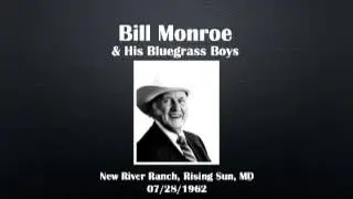 【CGUBA299a】 Bill Monroe & His Bluegrass Boys Vol.1 07/28/1963 (Revised)
