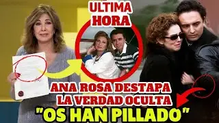 🚨 ¡ESTÁN ARRUINADOS! Ana Rosa DESTAPA el ALZAMIENTO DE BIENES de Fidel y Rocío Carrasco