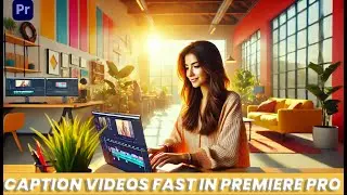 How To Add Subtitles in Premiere Pro Easy Tutorial | Caption Videos Fast