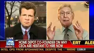 Prospect of Obama reelection keeps business from hiring - Bernie Marcus