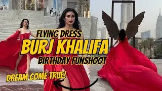 BURJ KHALIFA PHOTOSHOOT | Rechel in Dubai