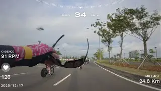 17th December 2025 Cyclovlog | Pakai acara diserang serangga segala