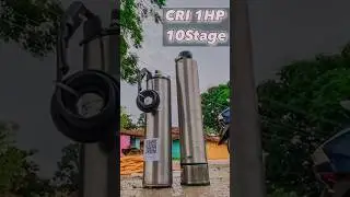 CRI 1hp 10stage pump #shorts #easyfit #submersiblepump