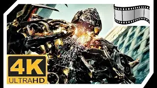 Оптимус Прайм против Мегатрона Финальная Битва Трансформеры &brvbar; 4K ULTRA HD
