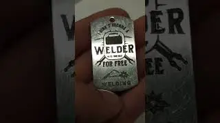 Жетон из нержавеющей стали. Stainless steel token