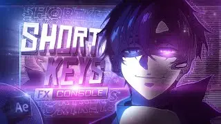After Effects FX Console + Shortkeys Tutorial