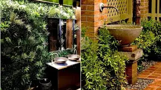Best Design examples of outdoor wash basin! garden ideas