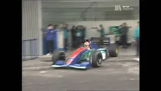 1995 January 16 @ 21 - Williams (Boullion/Coulthard) & Jordan (Barrichello/Irvine) test @ Estoril