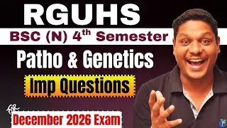 🚨 Экзамен RGUHS 2026: 🤫 Патология и генетика. Важные вопросы 4-го семестра RGUHS | Важные вопросы...