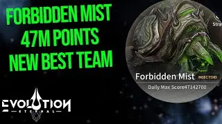 Forbidden Mist 47M Points | Artemis Test | Endless Battle  Eternal Evolution