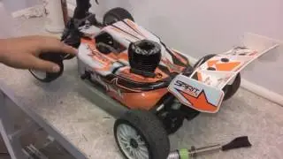 Comment demarrer une voiture rc thermique (spirit evo rtr hobbytech)