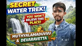 Hidden Water Trek in Karnataka 😍 | Muthyalamaduvvu Falls & Devaravetta Trek | Complete Guide